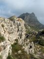 Paredes rocosas de la Creu del Cardenal