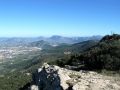 La Serrella y la Serra de Aitana desde el Menejador