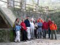 El grupo en la font Maciana  Marciana