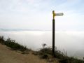 Era un mar de nubes lo que tuvimos por debajo