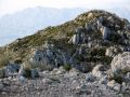 La otra cima del Puig Campana con el Cabeo de Or a la izquierda