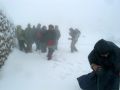 Tambin hubo tiempo para las bolas de nieve