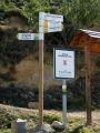 Cruce de senderos en la ermita