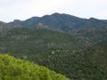 El Gorgo y el castillo del Real desde el Puntal dels LLops