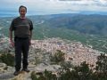 Jose Manuel en el mirador de Les Creus