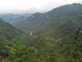 Barranco del Espadn  y carretera a Algimia de Almonacid