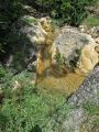 El barranco lleva agua