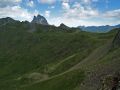 Ladera de la Canal Roya con el Midi de Osseau detrs