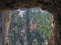 La vista desde una ventana del segundo tnel