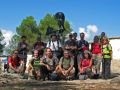 El grupo en La Bastida de Les Alcusses