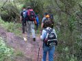 Remontando el barranco de Almanzor