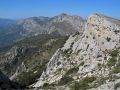 La canal de subida al collado de la Mallada del Llop