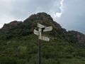 El Font de Cabres desde el collado del mismo nombre