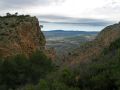 El paisaje se abre tras la penya Malena