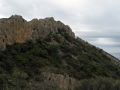 Paredes calcreas de la sierra del Cabe