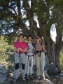 Nuria, M Amparo y M Jos en el cerro de la Caada