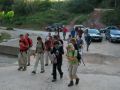 Dejamos los coches y empezamos a caminar